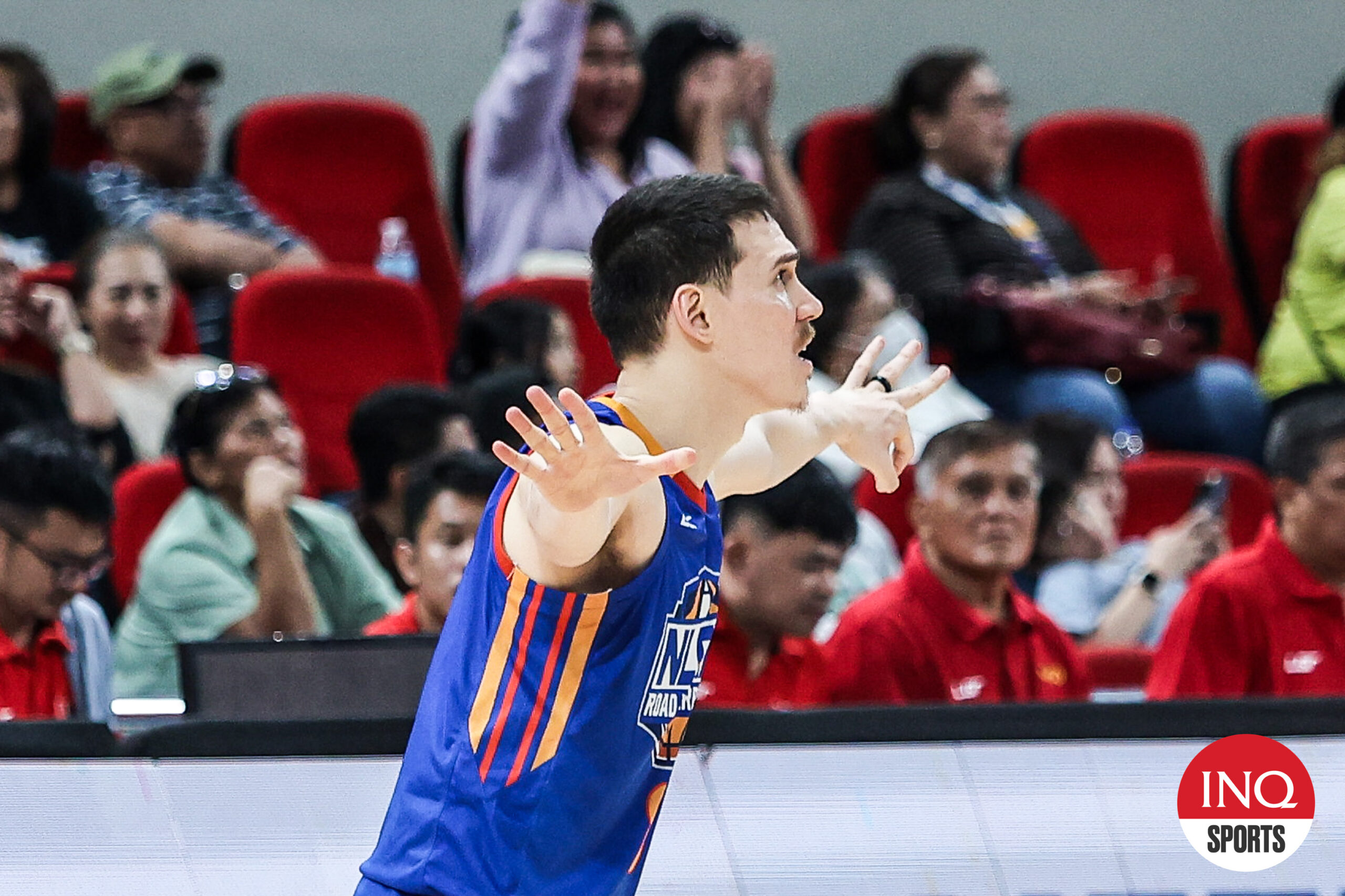 NLEX Road Warriors' star Robert Bolick during the PBA Philippine Cup quarterfinals game against Rain or Shine Elastopainters.